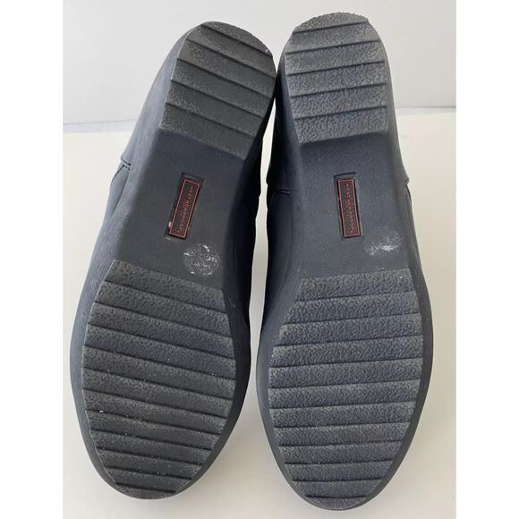 Weatherproof Grace Snow Ankle Boots Women's 10M Black Quilted Fur Trim Zipper - Picture 7 of 9